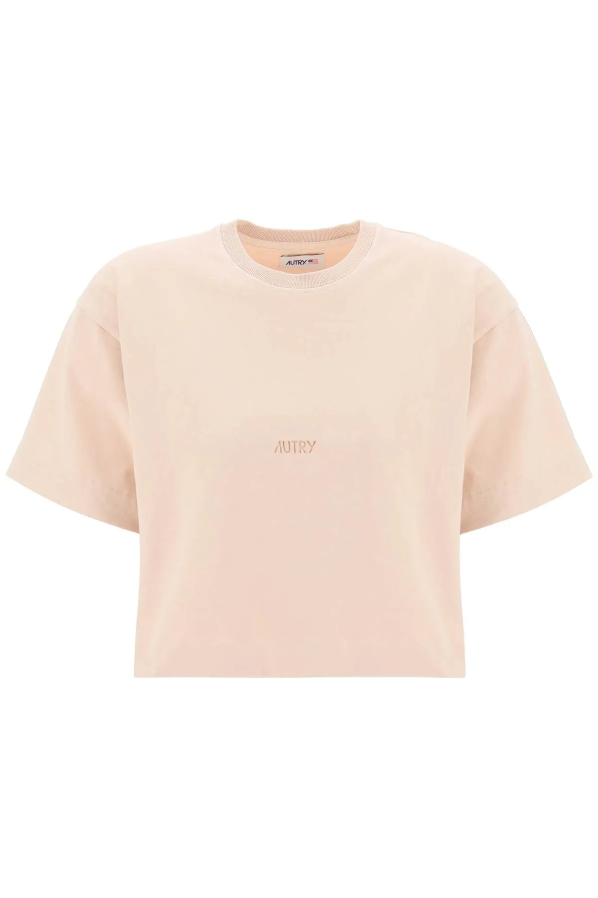 Autry Boxy T-Shirt With Debossed Logo