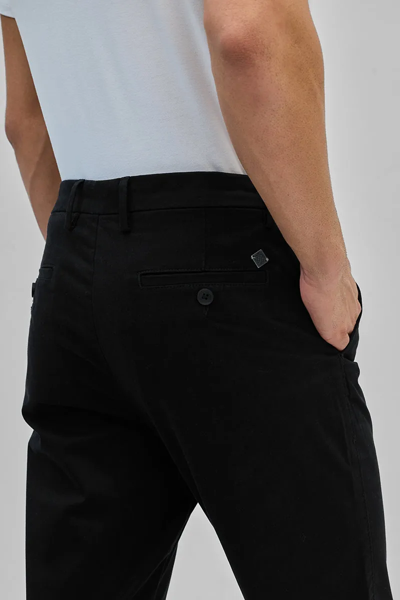 Black Slim Fit Trousers