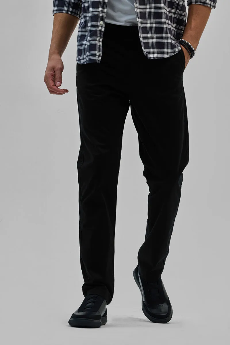 Black Slim Fit Trousers