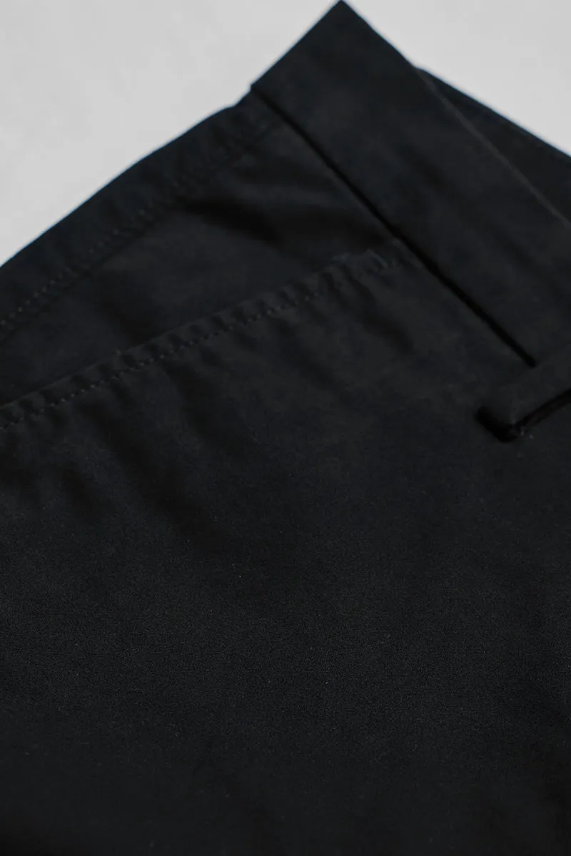 Black Slim Fit Trousers