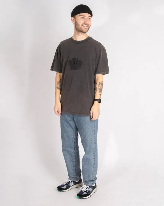 Boxy Tee - Faded Dark Grey