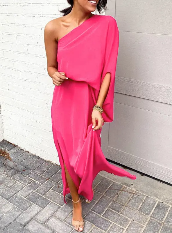 Casual Summer One shoulder Dress