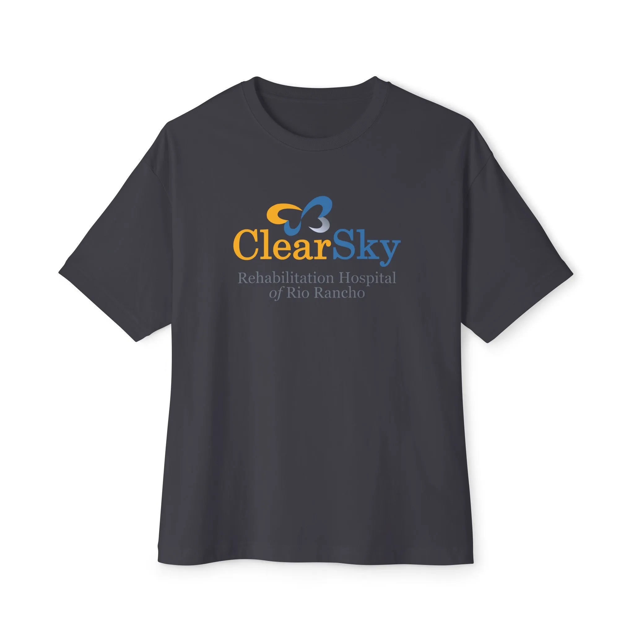 ClearSky Rehabilitation Hospital [Rio Rancho] [Front/Back Logo] | Unisex Oversized Boxy Tee