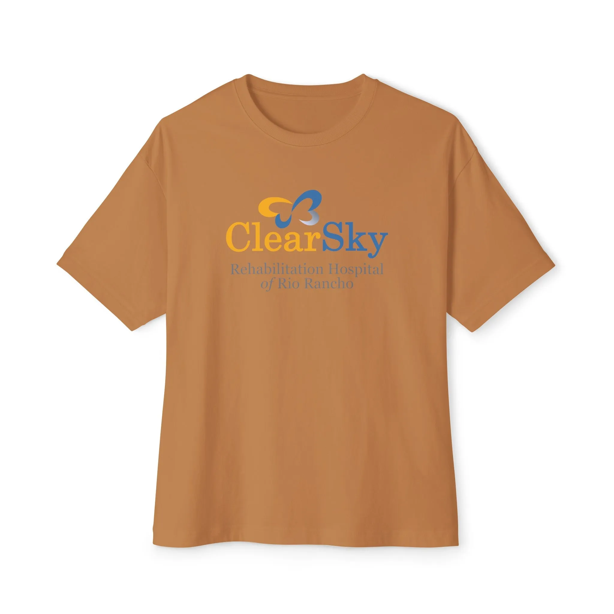 ClearSky Rehabilitation Hospital [Rio Rancho] [Front/Back Logo] | Unisex Oversized Boxy Tee