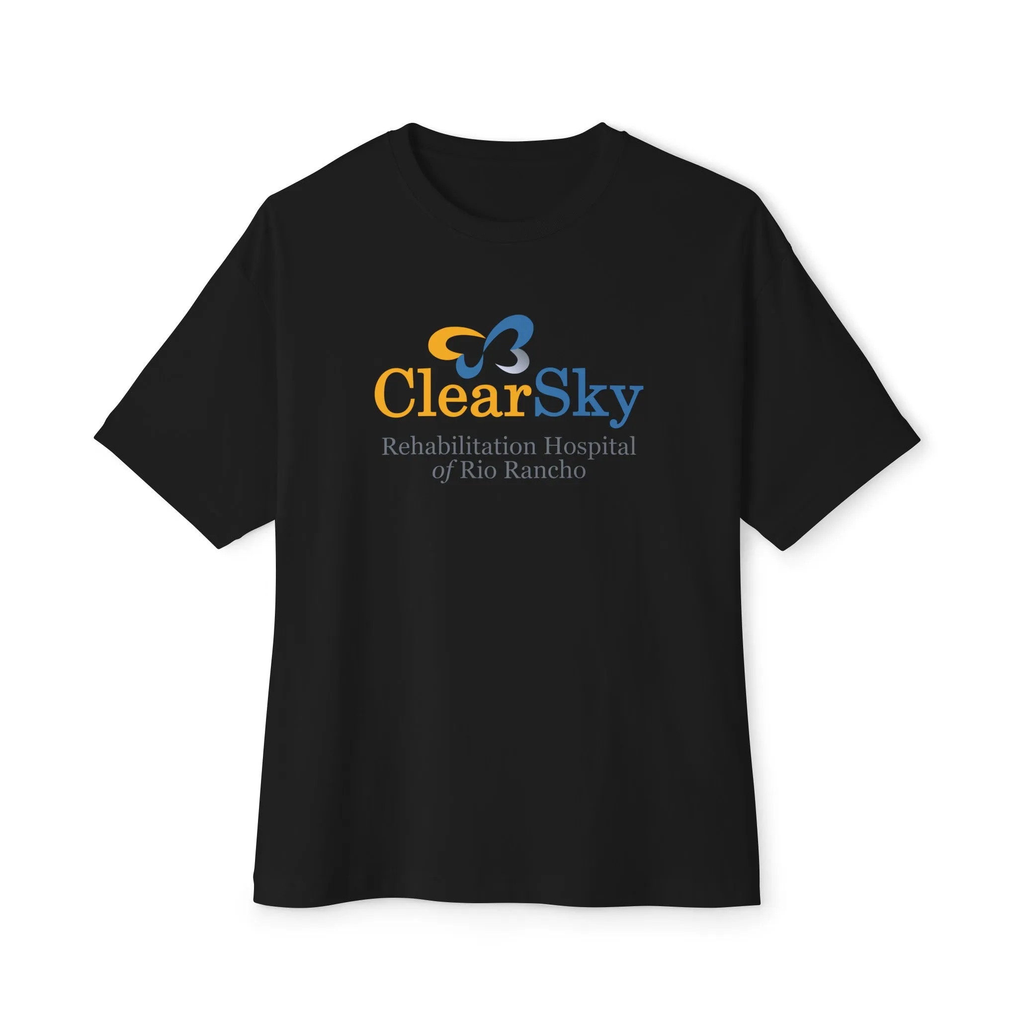 ClearSky Rehabilitation Hospital [Rio Rancho] [Front/Back Logo] | Unisex Oversized Boxy Tee