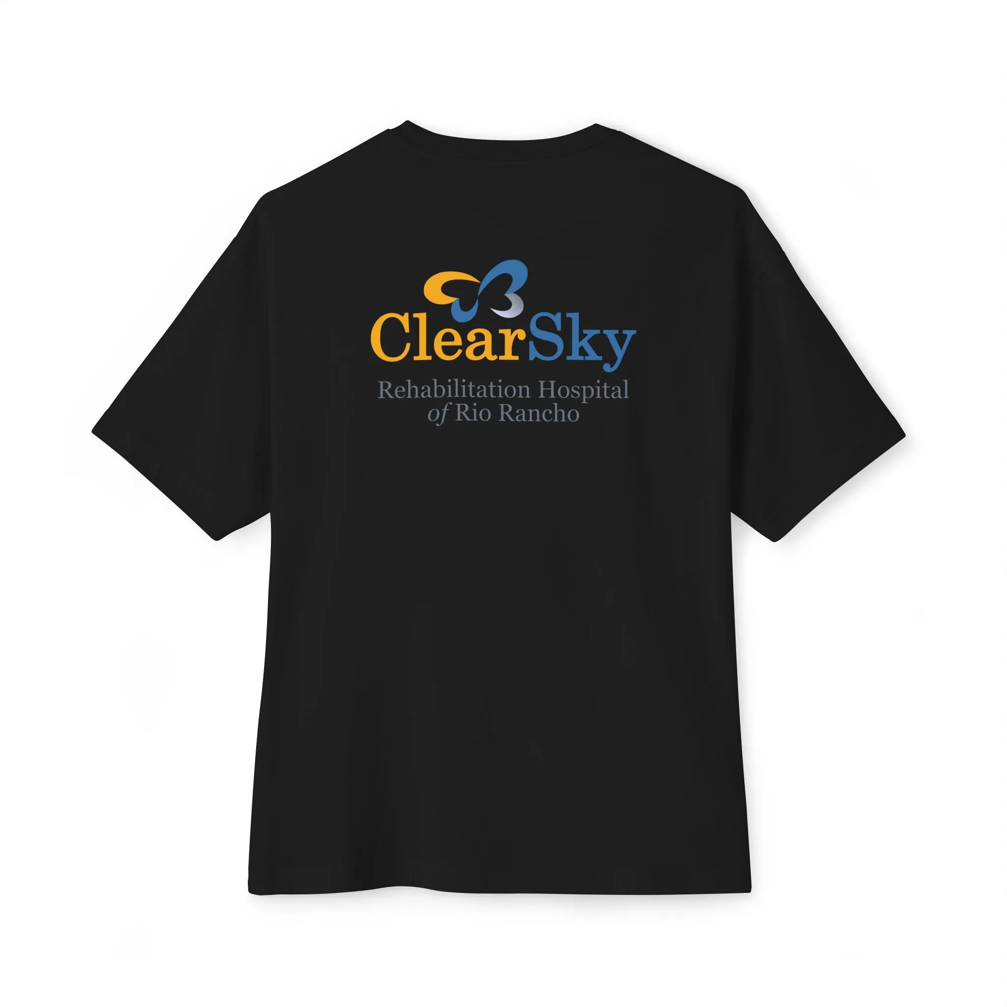 ClearSky Rehabilitation Hospital [Rio Rancho] [Front/Back Logo] | Unisex Oversized Boxy Tee