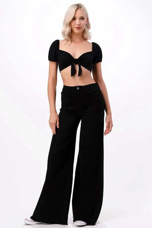 CROSS STRAP CROP TOP