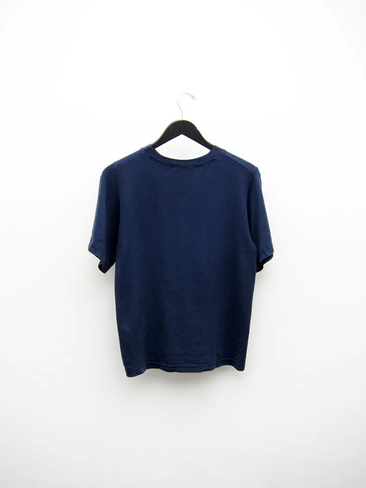 Elsewhere Color Theory Tee, Navy/Brown