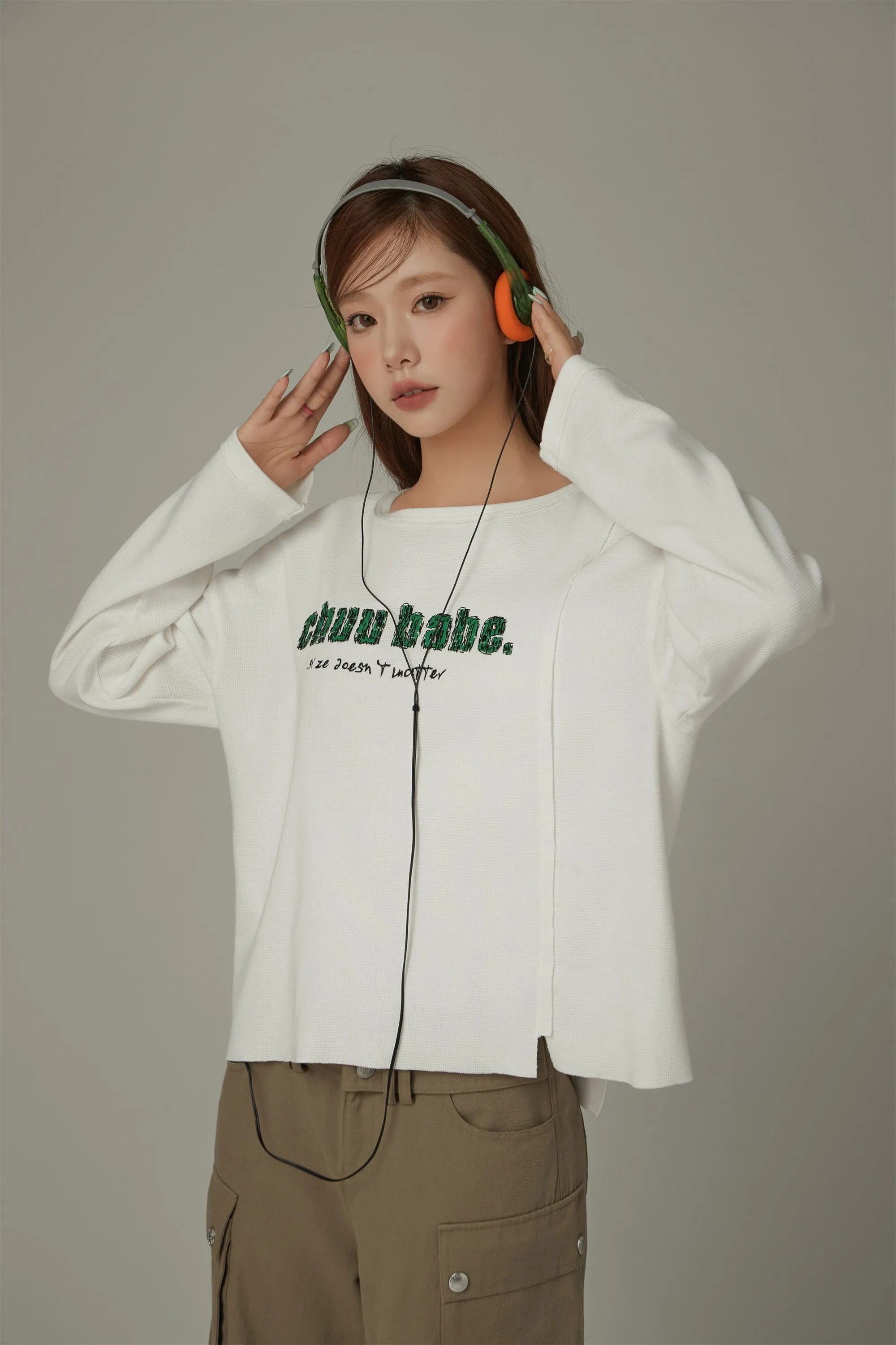 Embroidered Logo Boxy T-Shirt