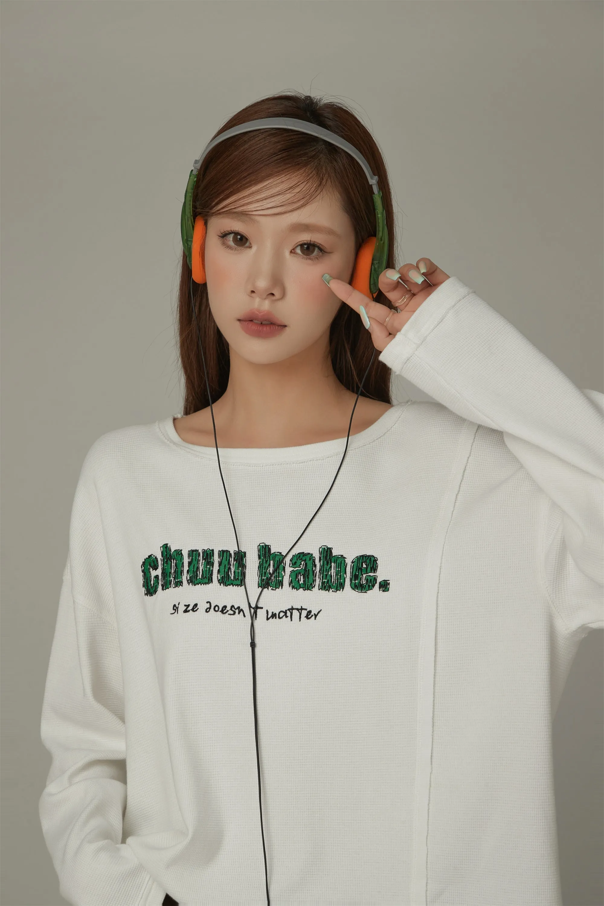 Embroidered Logo Boxy T-Shirt