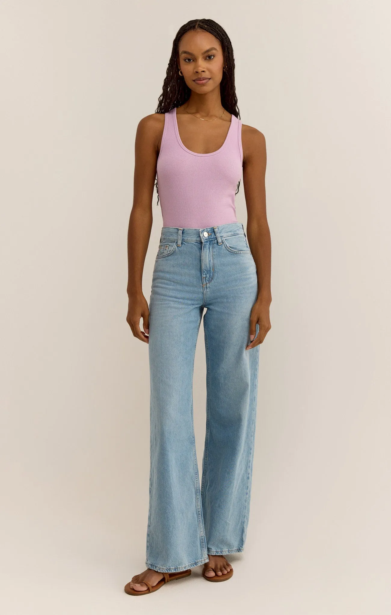 Essy Rib Cropped Tank