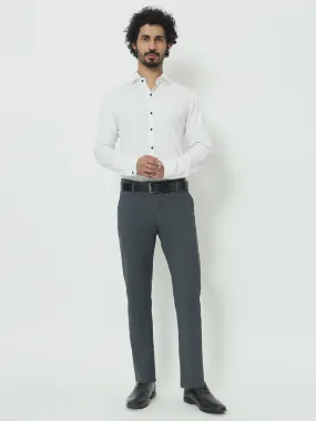 GREY SLIM TROUSERS