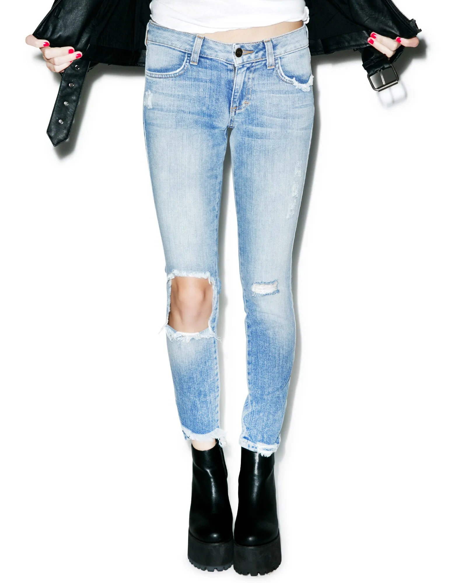 Hannah Addicting Slim Crop Jeans