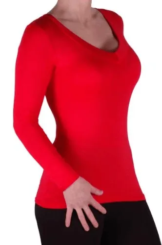 Juno Long Sleeve V-Neck T-Shirt