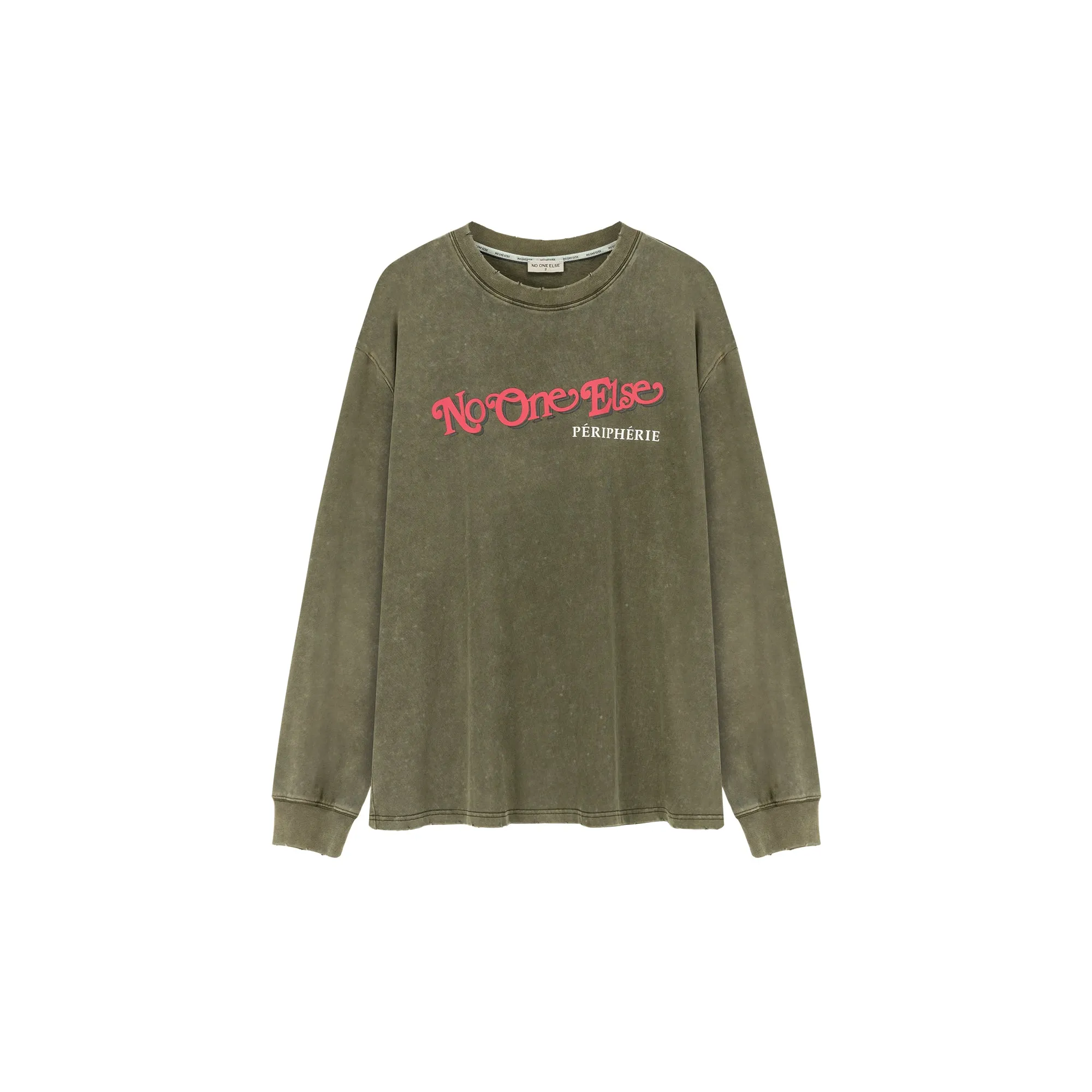 Logo Boxy Loosefit Long Sleeve T-Shirt