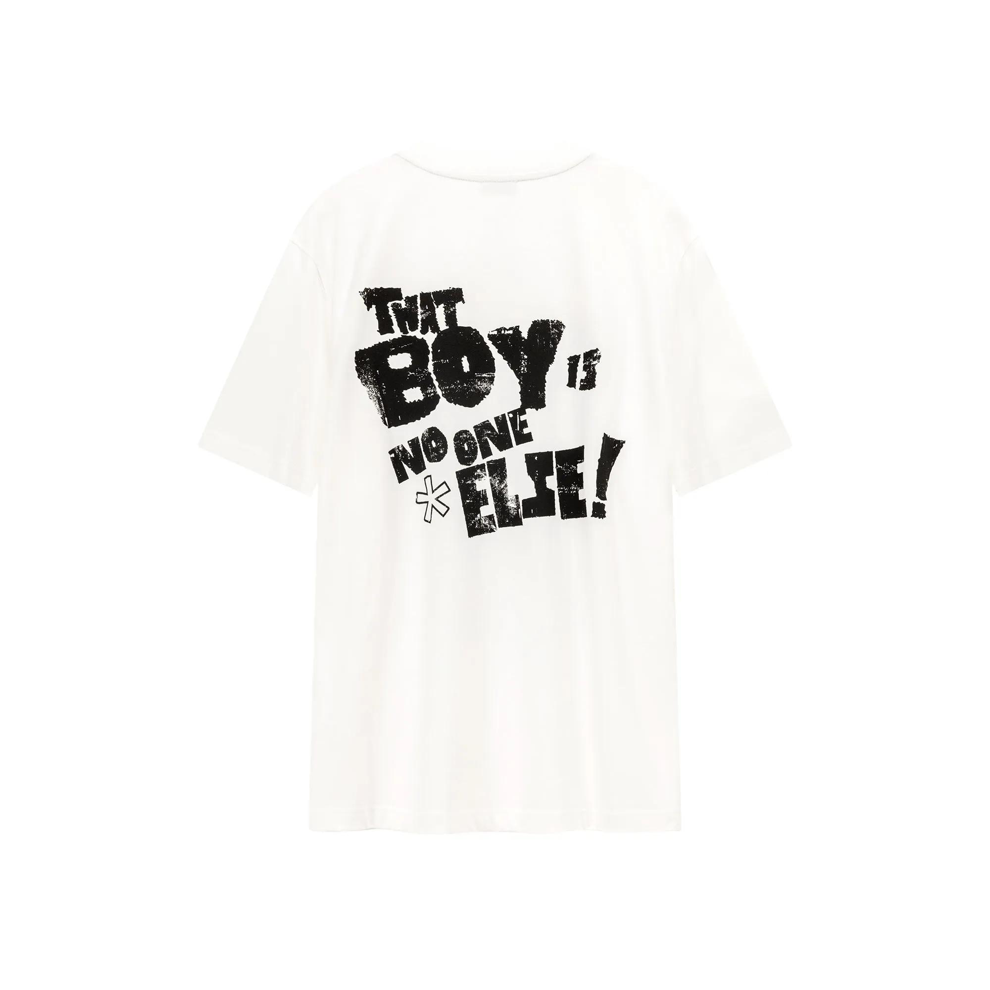 Logo Printed Boxy Short Sleeve T-Shirt