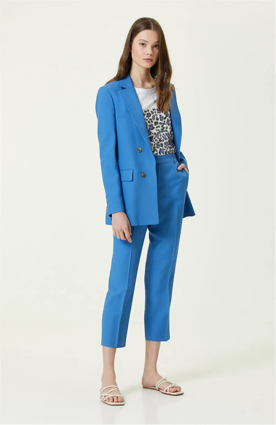 Network Slim Fit Trouser Blue