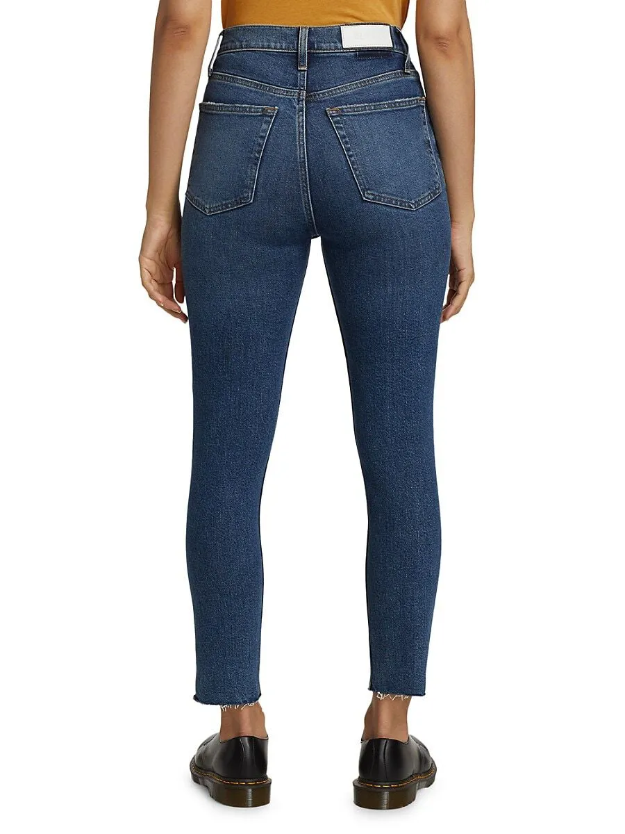 RE/DONE 90s Stretch High Ankle Crop Jeans