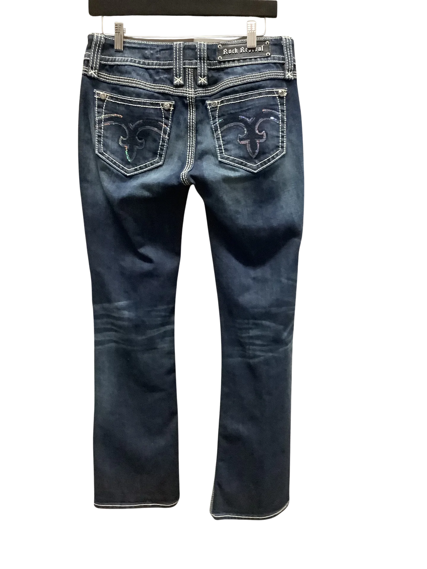 Rock Revival Women's Jeans Blue Alanis Size: 10/30