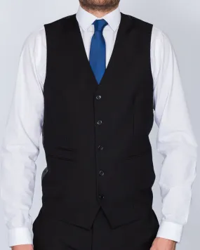 Skopes Slim Fit Tall Waistcoat (black)