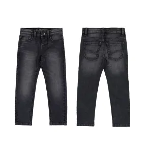 Slim Fit Black Denim