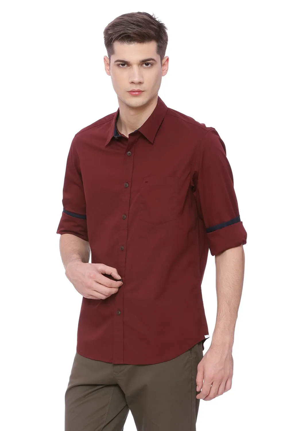 Slim Fit Stretch Shirt