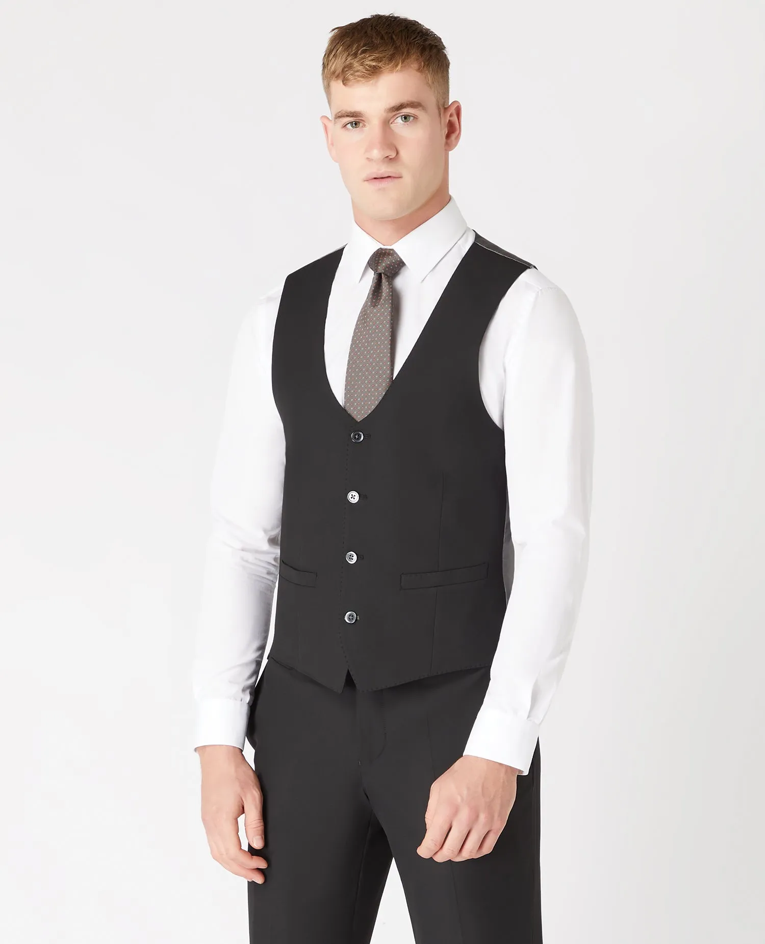 Slim Fit Stretch Waistcoat