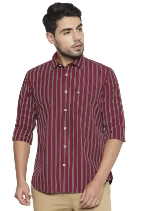 Slim Fit Stripe Shirt