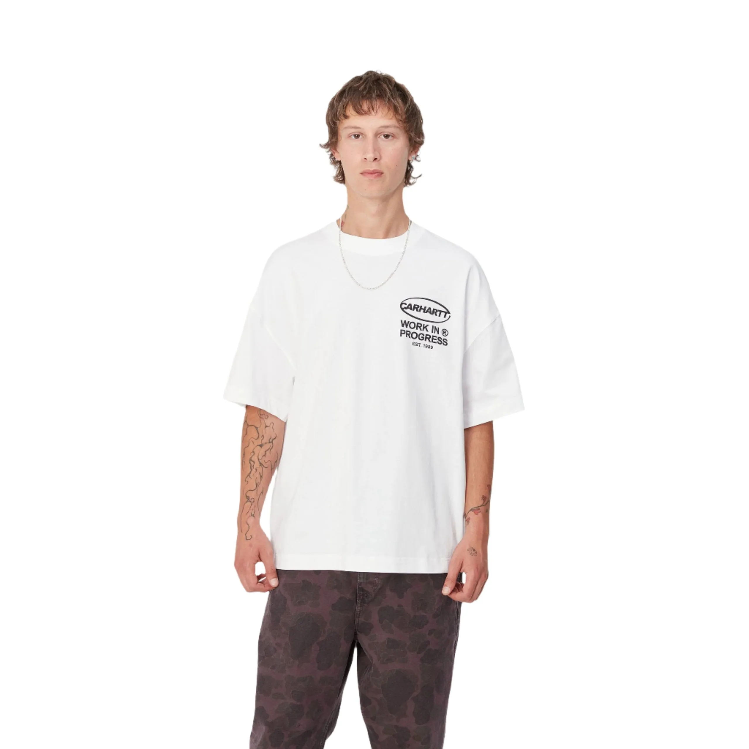 S/S BODY OF WORK / CARHARTT WIP / WHITE