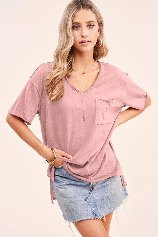 The Halsey Pocket Top - More Colors Available!