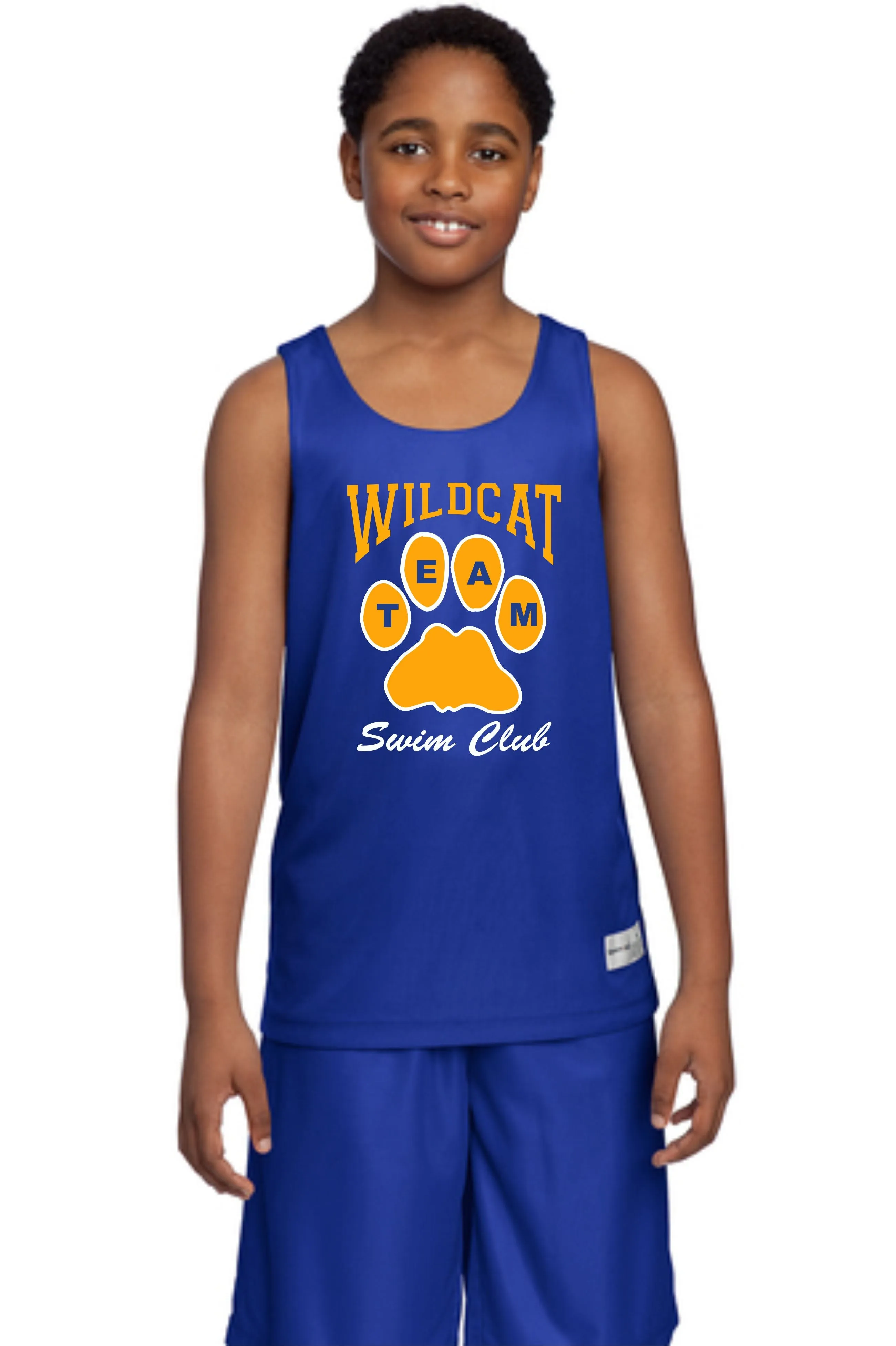 Wildcat Swim Club Mesh Tank Tops